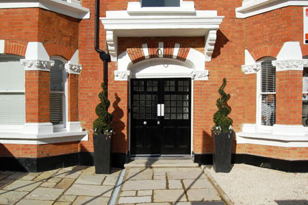 entrance